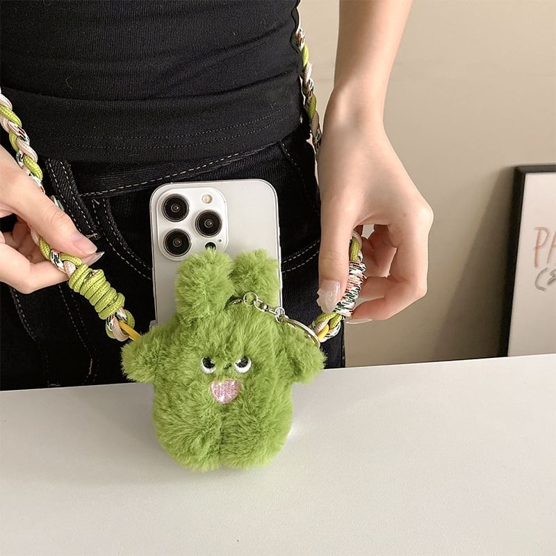 Monster Phone On Lanyard Clip Plush