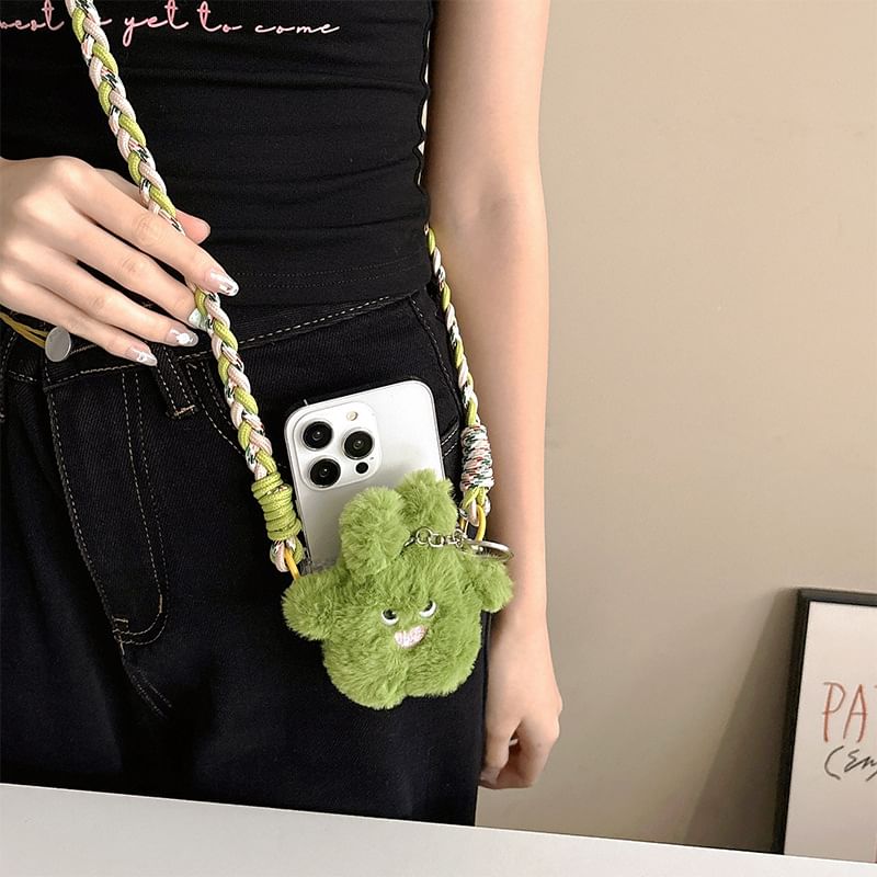 Monster Phone On Lanyard Clip Plush