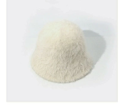 Bucket Hat Fluffy Plain