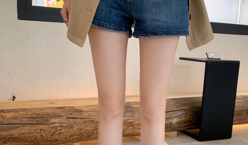 Platform Mid-Calf Plain Genuine Boots Leather