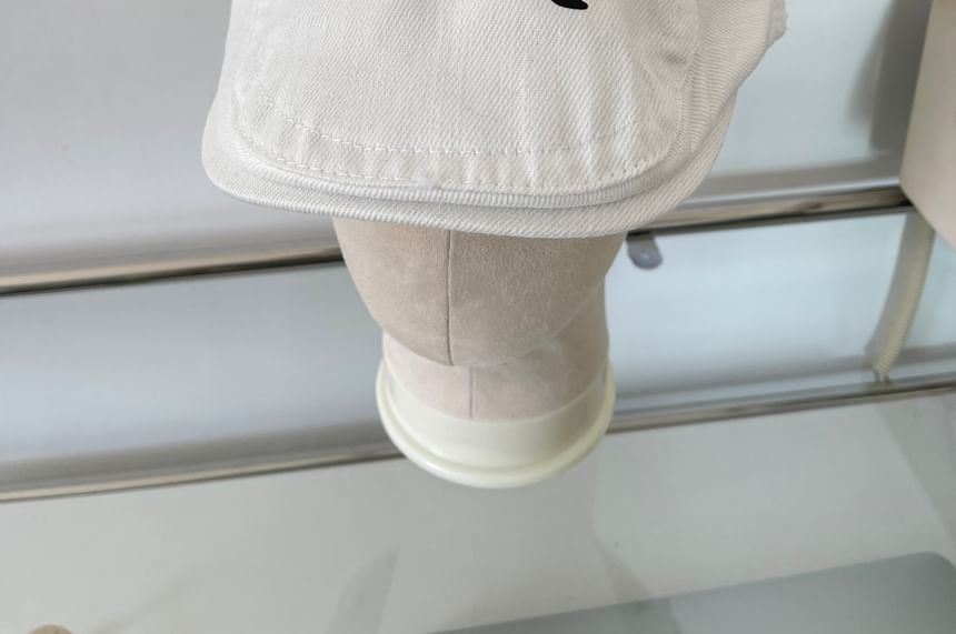 Newsboy Print Bow Cap