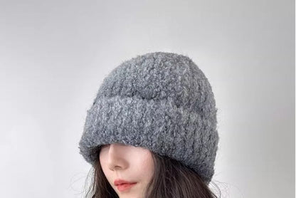 Großhandelsbeispiel Beanie mit Farbverlauf und Bündchen