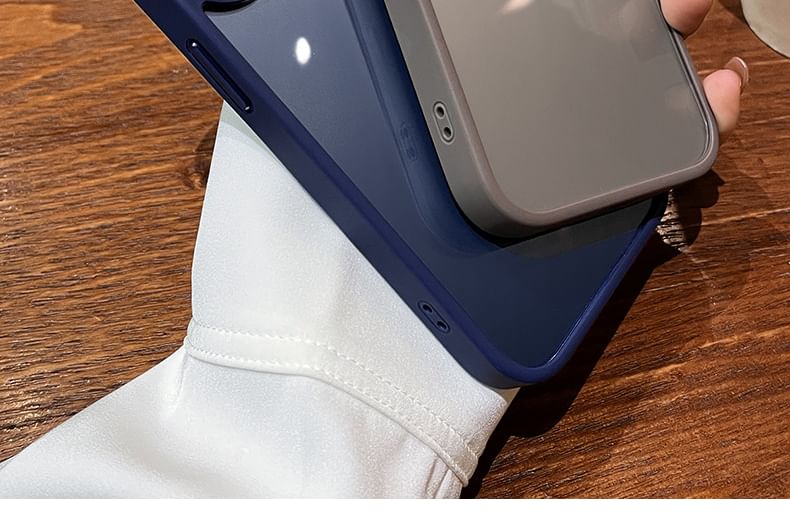 Lens Protection Phone Glitter Case