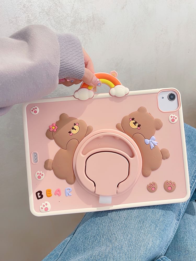 Rainbow Case Bear iPad