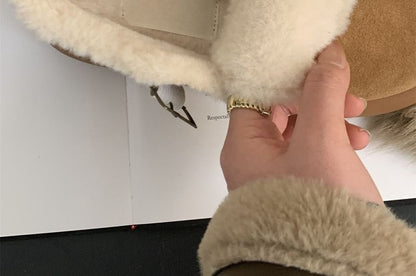 Sample Buckled Ankle Snow Boots