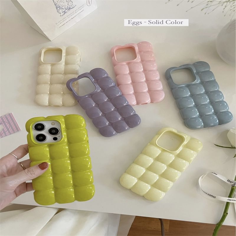 Textured Plain Case Phone