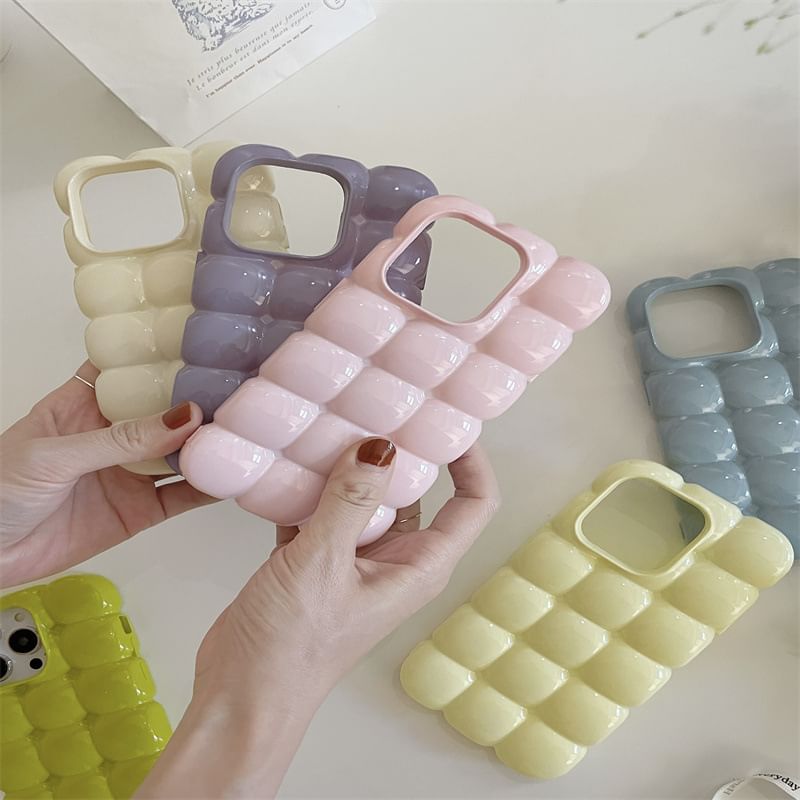 Textured Plain Case Phone