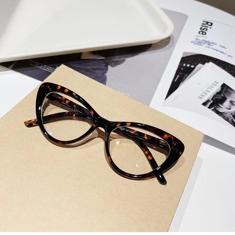 Plain Cat Eye Eyeglasses