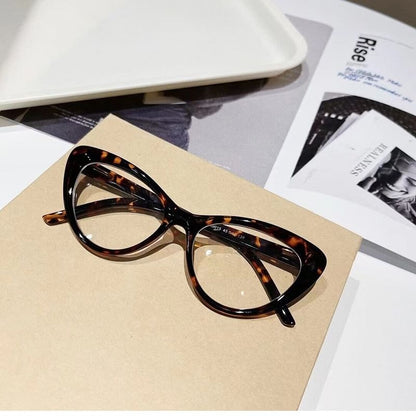 Plain Cat Eye Eyeglasses