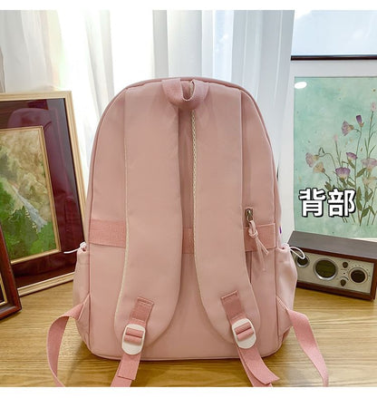 Wholesale SampleDog Embroidered Nylon Laptop Backpack / Bag Charm / Badge / Set
