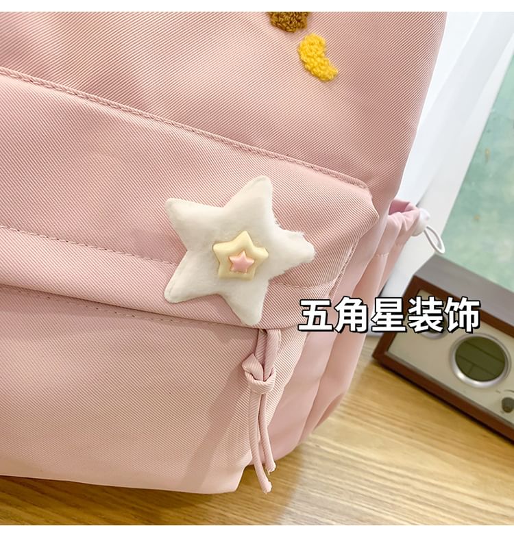 Wholesale SampleDog Embroidered Nylon Laptop Backpack / Bag Charm / Badge / Set