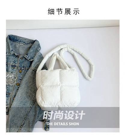 Puffer Plain Crossbody Bag