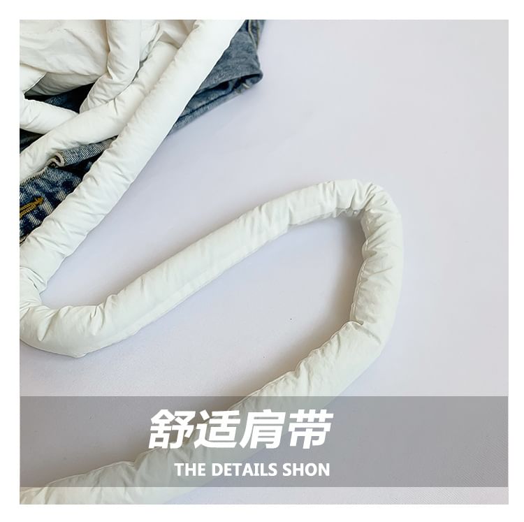 Puffer Plain Crossbody Bag