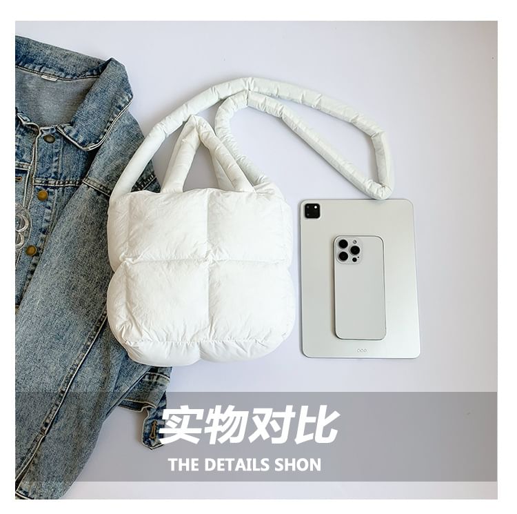 Puffer Plain Crossbody Bag