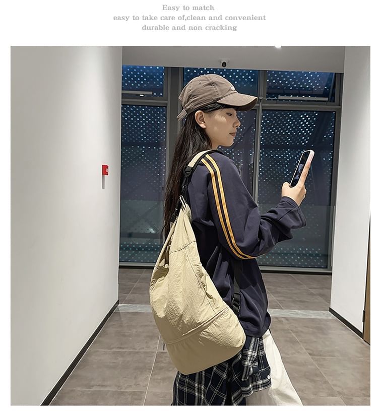 Plain Sling Nylon Bag