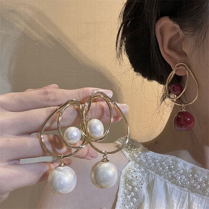 Beaded Drop Earring