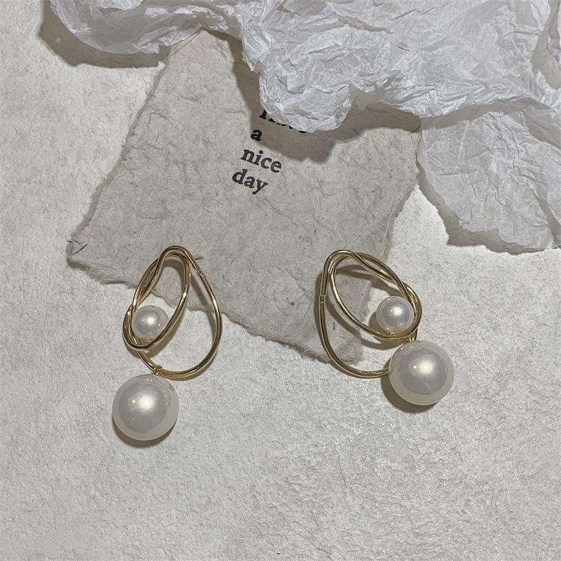 Beaded Drop Earring