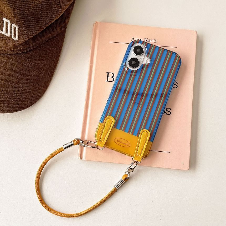 Strap Striped Phone / Case Set