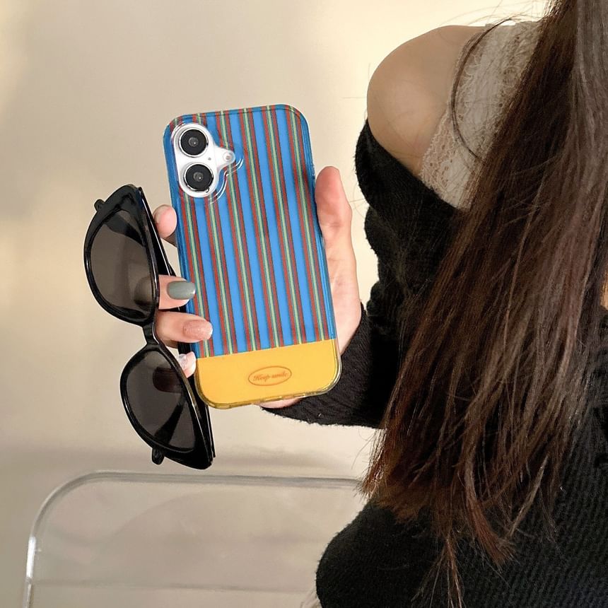 Strap Striped Phone / Case Set