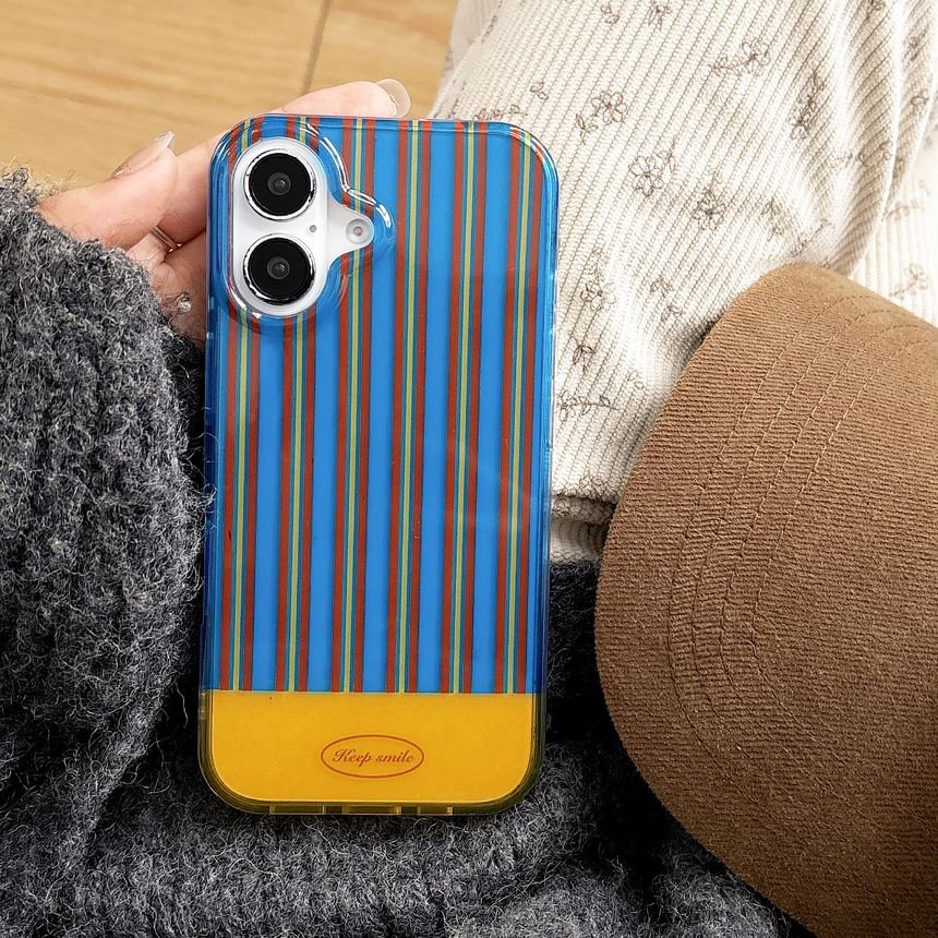 Strap Striped Phone / Case Set