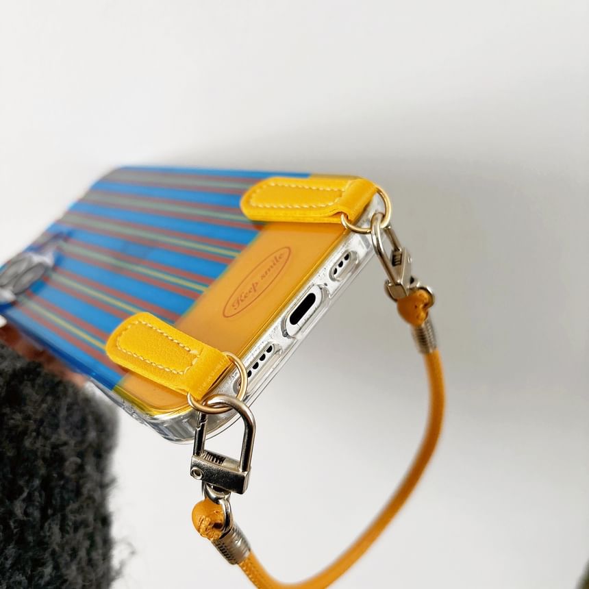 Strap Striped Phone / Case Set