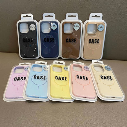 (Compatible Case Magnetic MagSafe) Phone Plain with