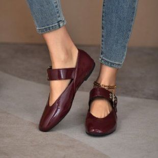 SampleBuckled Mary Jane Shoes