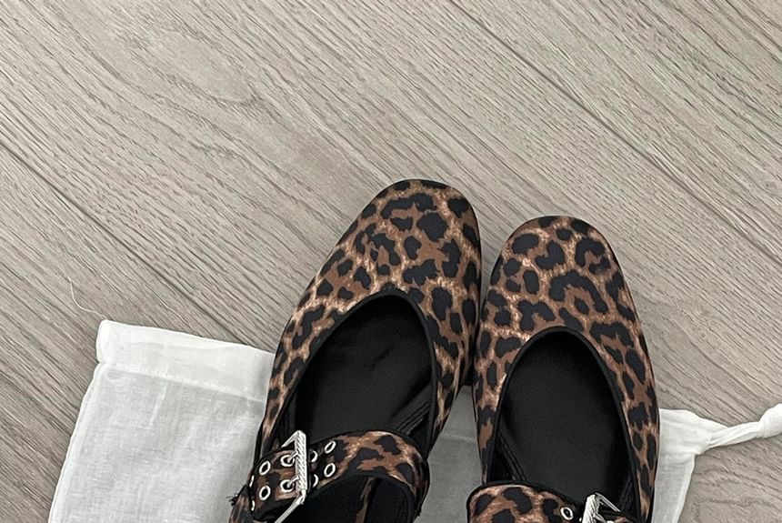 SampleBuckled Mary Jane Shoes