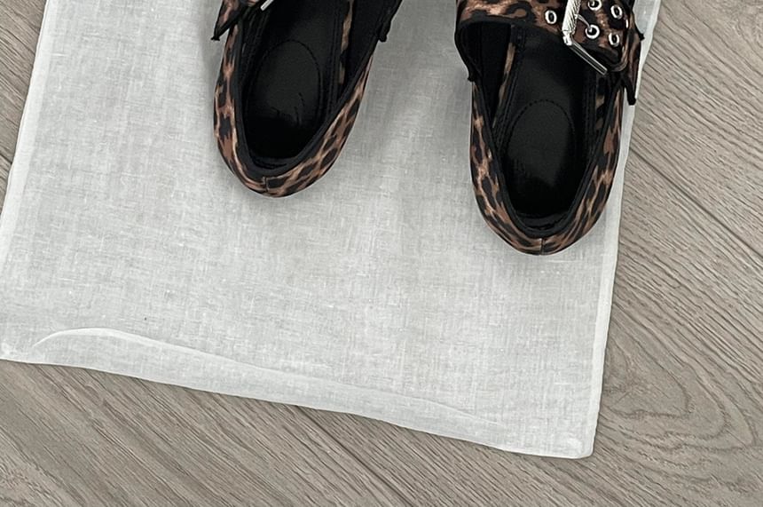 SampleBuckled Mary Jane Shoes