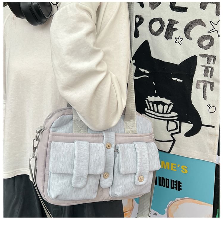 Multi-Pocket Plain Computer Bag