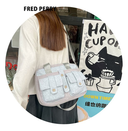 Multi-Pocket Plain Computer Bag