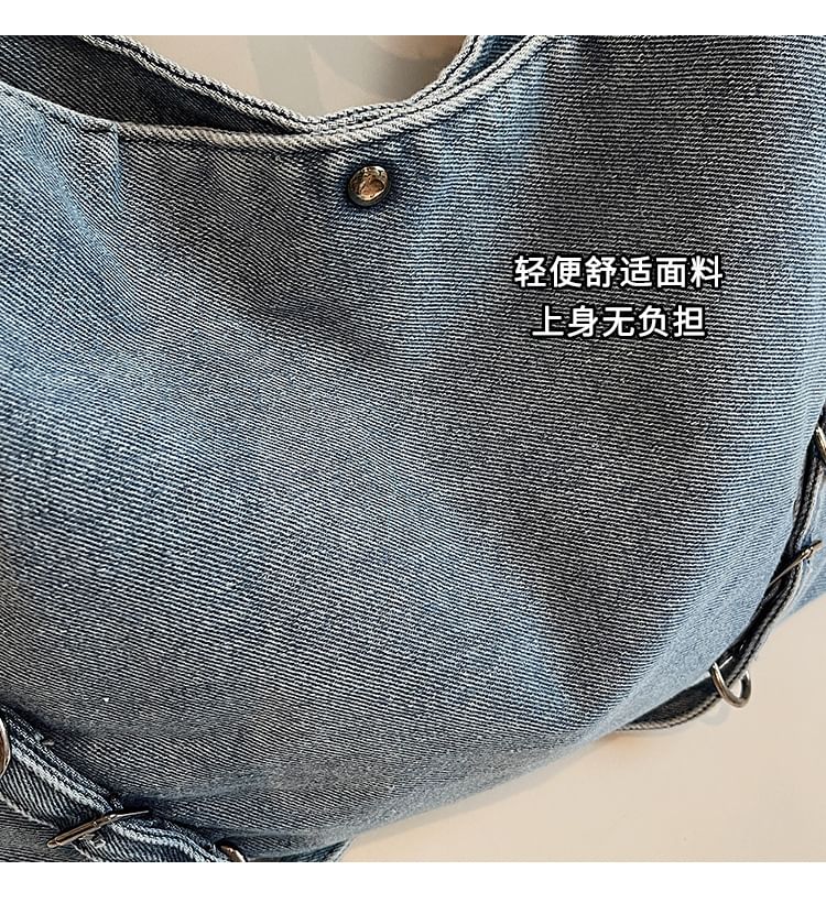 Bag Tote Denim Plain