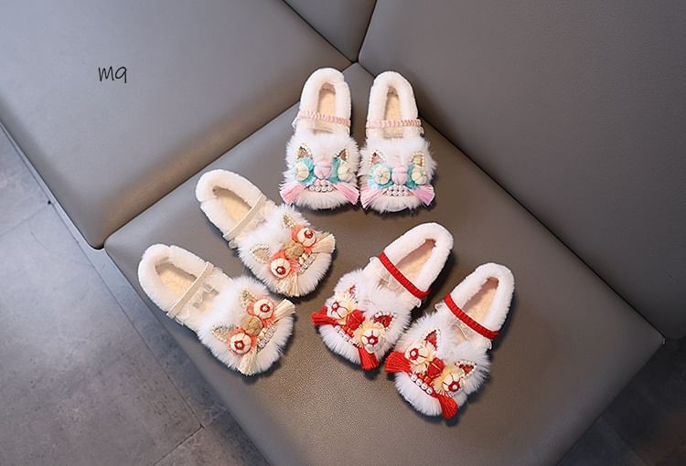 Lined Dragon Ons Face Fleece Slip