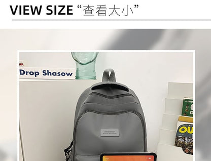 Sample Plain Applique Laptop Backpack / Bag Charm / Set