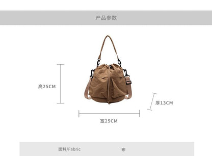 Sample Multi-Pocket Drawstring Backpack