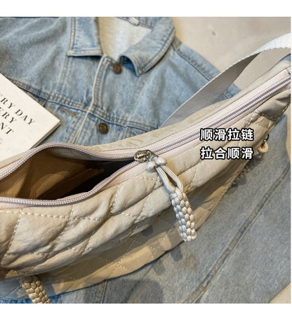 Sample Plain Quilted Crossbody Bag