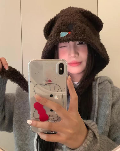 Koala Hat Bonnet Knit