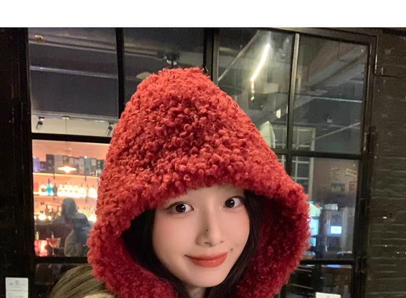 Plain Bonnet Fleece Hat