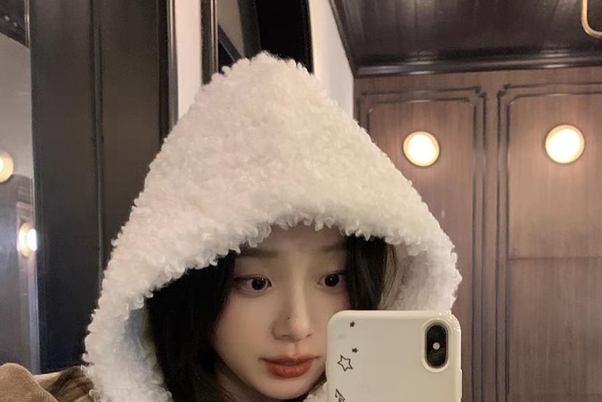 Plain Bonnet Fleece Hat