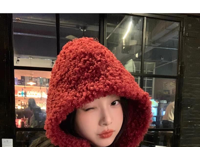 Plain Bonnet Fleece Hat