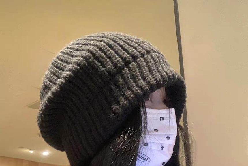Beanie Ribbed Plain