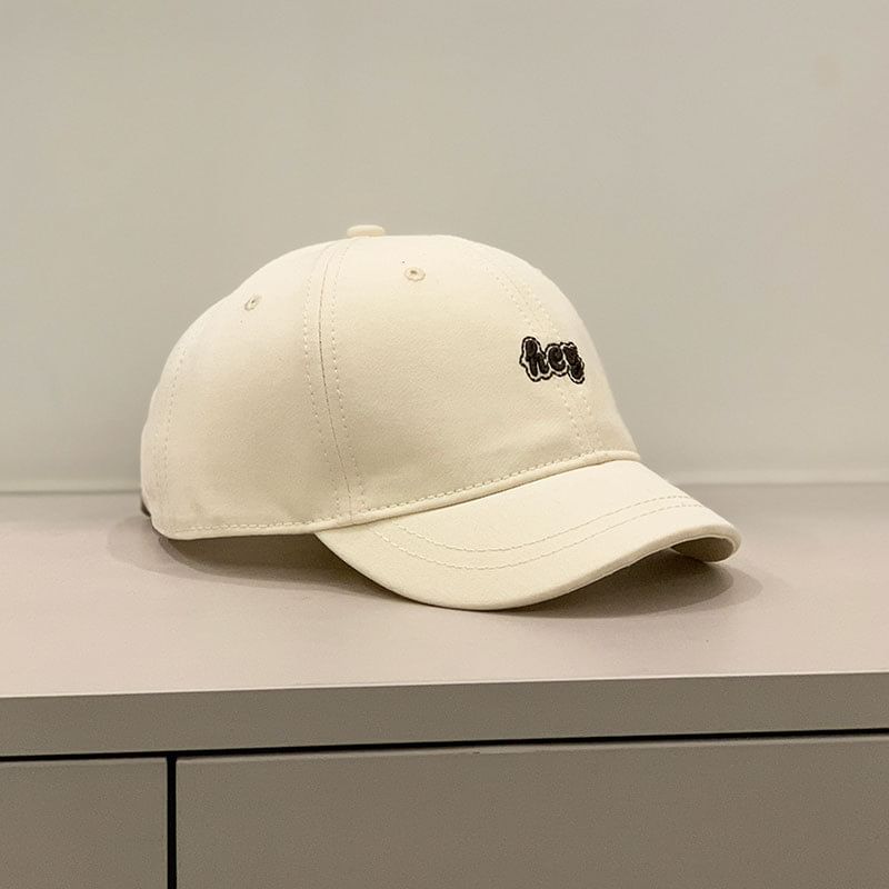 Cap Letter Embroidered