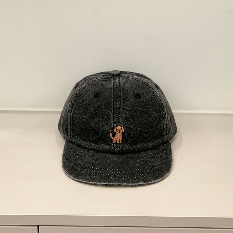 Embroidered Dog Cap