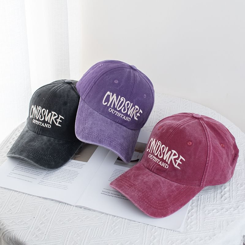 Cap Washed Lettering
