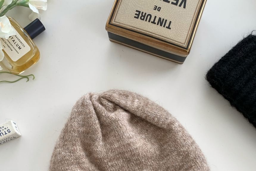 Beanie Plain Knit