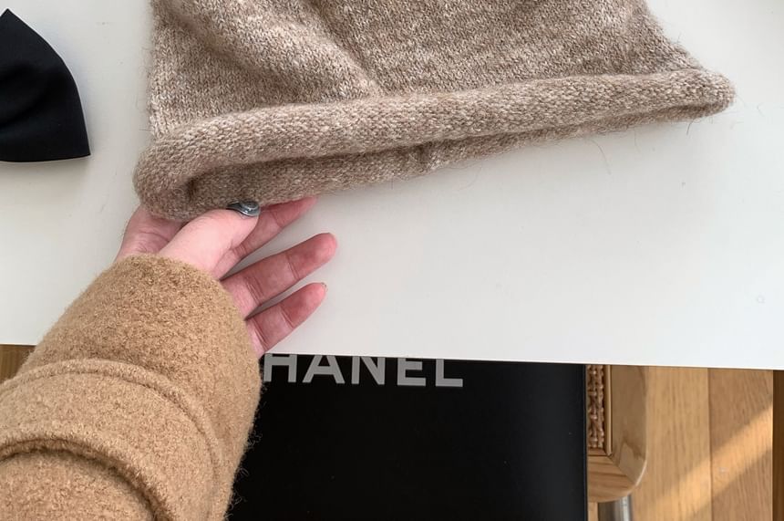 Beanie Plain Knit