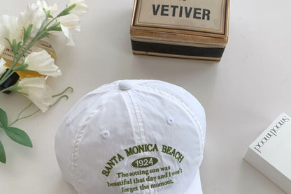 Cap Embroidered Baseball Letter