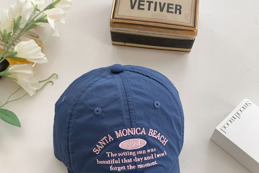 Cap Embroidered Baseball Letter