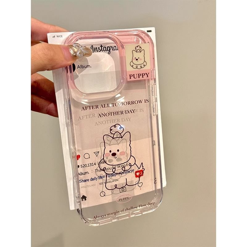 Phone Set Strap Case / Dog