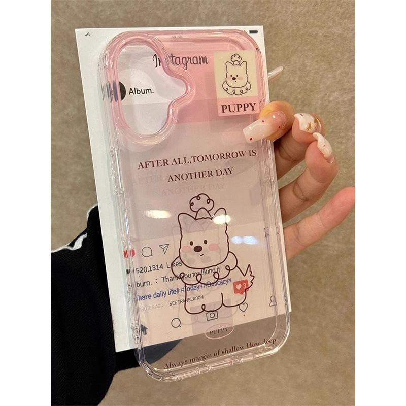 Phone Set Strap Case / Dog